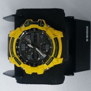 CASIO GSG-100 GSHOCK MUDMASTER Customized Yellow Color.